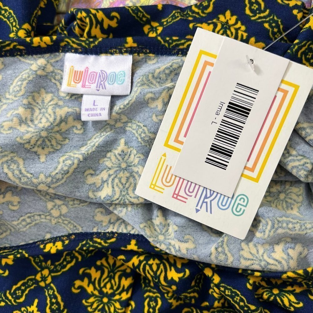 LuLaRoe Women's Size L Irma Shirt Top NWT - Picture 4 of 4